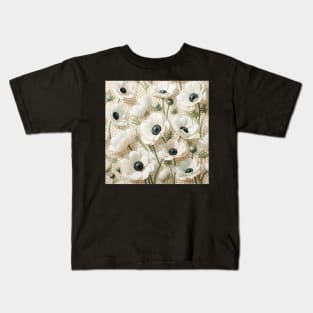 Anemone Flowers Kids T-Shirt